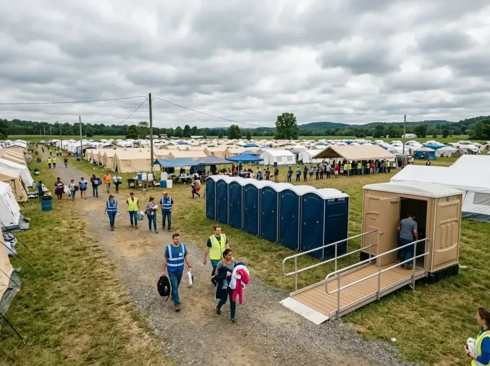 disaster-relief-camp-restrooms-010 — frequently asked questions, Dumpster & Portable Bathrooms Rental in Marionville, MO
